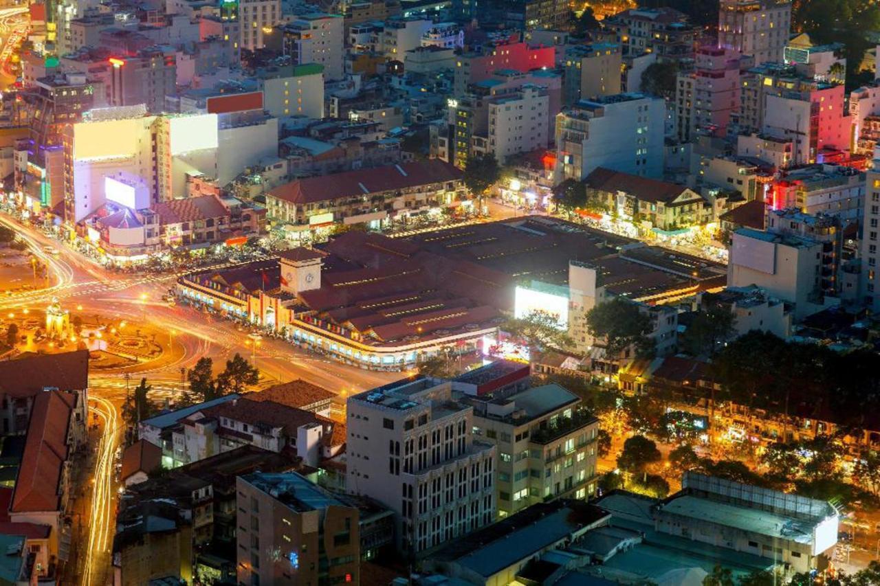Ha Vy Hotel Thành Pho Ho Chí Minh Esterno foto